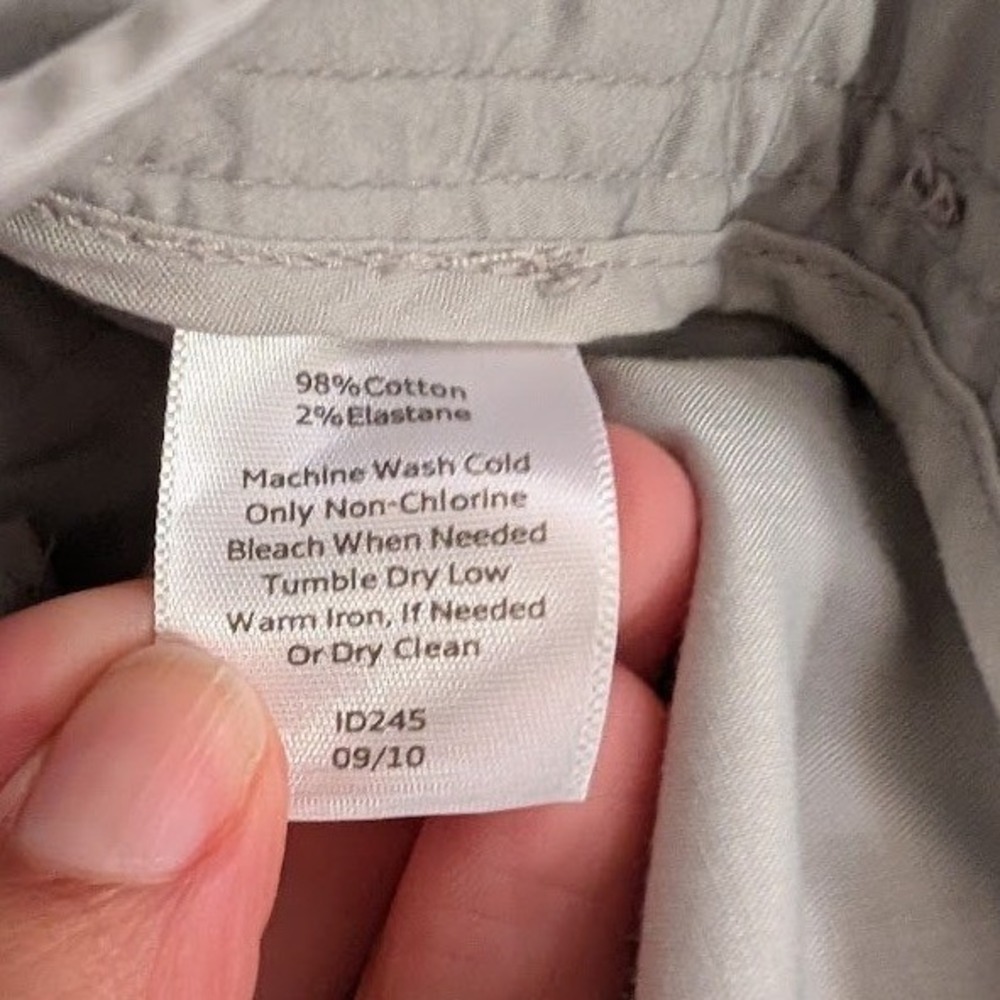 Talbots Woman Petites Convertible Cargo Pants Gray Size 22WP Casual Outdoor - Picture 3 of 7